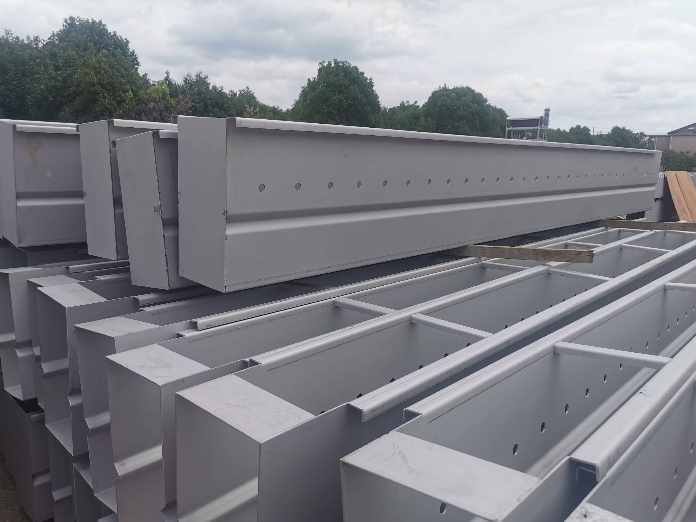 不锈钢集水槽、洗砂排水槽