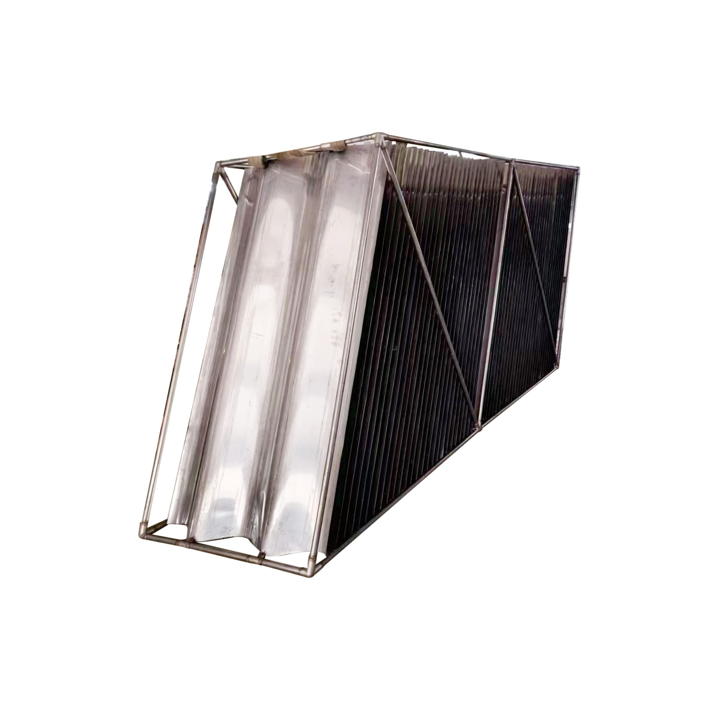 超长棱形框架不锈钢波形斜板